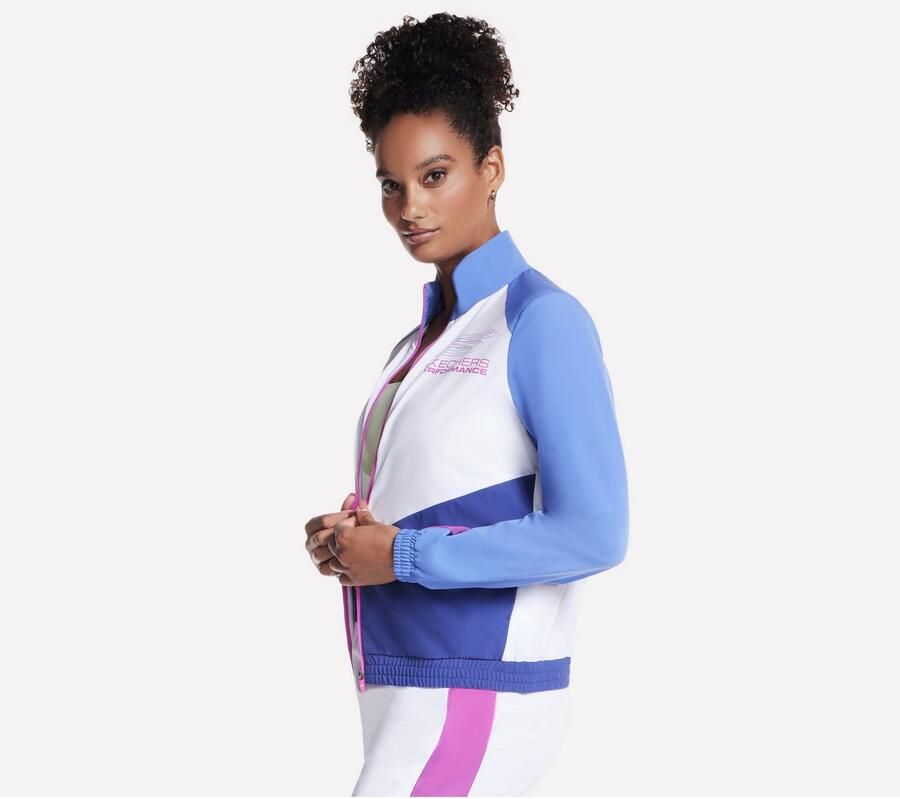 Skechers Trainingsjack Bright white - Foto 4