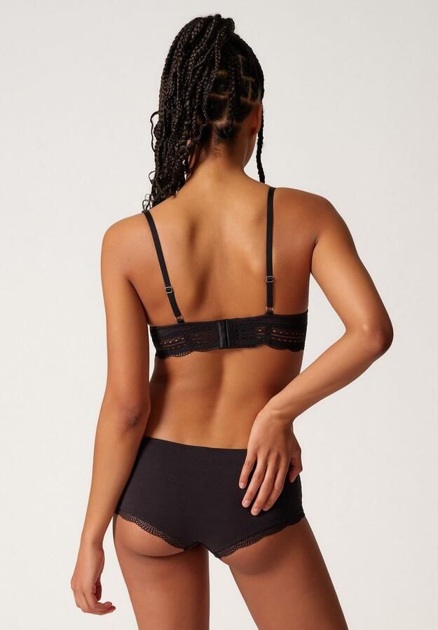 Skiny Bh met steuncups Classicotton Katoenmix met kant met vulling comfortabel eenvoudig - Foto 4