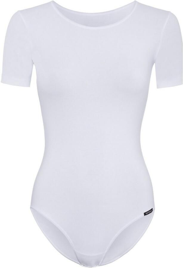 Skiny Body met korte mouwen Body Collection comfortabel zacht eenvoudig korte mouwen katoenmix
