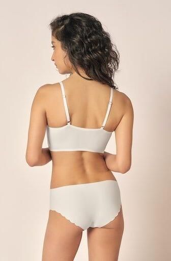 Skiny Bustier Micro Essentials uitneembare pads naadloos v-hals zonder beugel - Foto 4