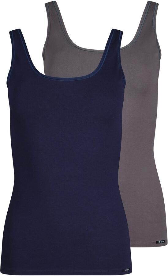 Skiny Hemd Katoen voordeel comfortabel zacht basic nauwsluitend katoenmix (Set van 2) - Foto 7