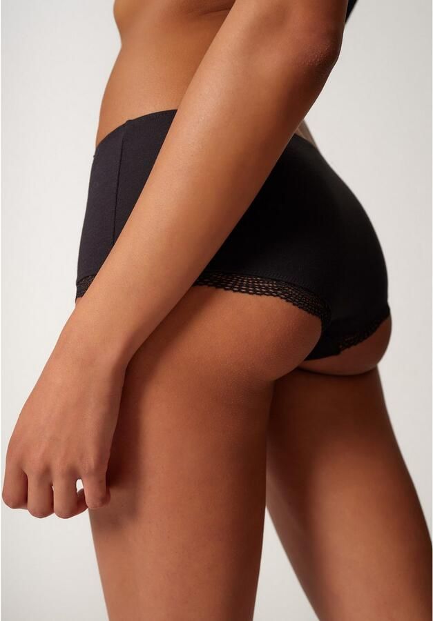 Skiny Hipster Classicotton comfortabel basic met kant katoenmix (Set van 2)