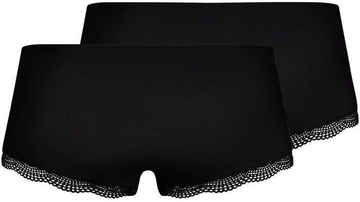 Skiny Hipster Classicotton comfortabel basic met kant katoenmix (Set van 2) - Foto 5