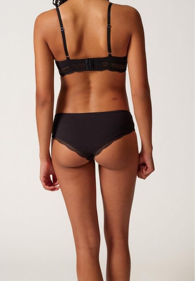 Skiny Hipster Classicotton vrouwelijk comfortabel elastisch met kant met stretch katoenmix (Set van 2) - Foto 3