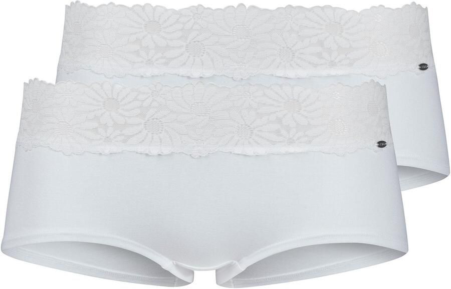 Skiny Hipster Cotton Lace comfortabel elegant stijlvol katoenmix (Set van 2) - Foto 5