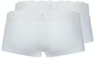 Skiny Hipster Cotton Lace comfortabel elegant stijlvol katoenmix (Set van 2) - Foto 4