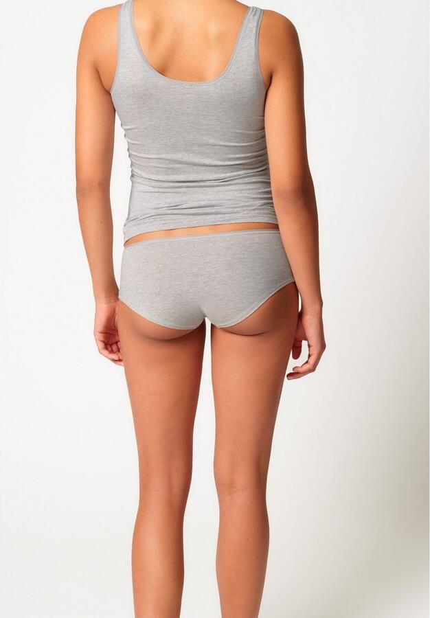 Skiny Hipster Katoen voordeel comfortabel plat elastiek heuphoogte katoenmix (2 stuks Set van 2) - Foto 5