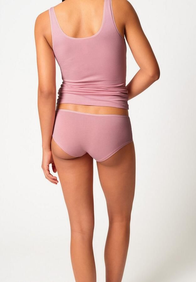 Skiny Hipster Katoen voordeel comfortabel plat elastiek heuphoogte katoenmix (2 stuks Set van 2) - Foto 6