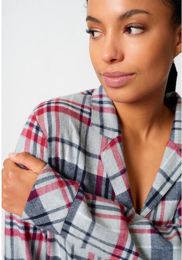 Skiny Nachthemd Night In Flanell