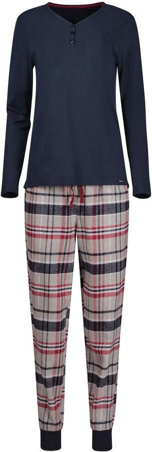 Skiny Pyjama Night In Flanell (2-delig) - Foto 6