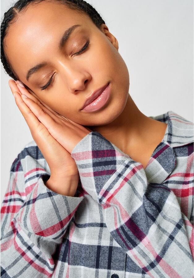 Skiny Pyjama Night In Flanell (2-delig) - Foto 3