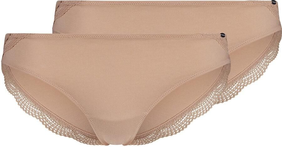 Skiny Rio-slip Classicotton comfortabel discreet vrouwelijk basic met smalle band katoenmix (Set van 2) - Foto 5