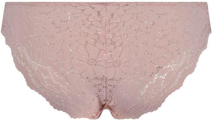 Skiny Rio-slip Wonderfulace comfortabel zacht elastisch licht transparant optiek met bloemen - Foto 5