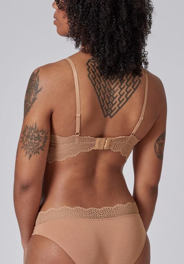 Skiny Soft-bh Bamboo kant uitneembare pads zonder beugel zacht comfortabel elastisch - Foto 5