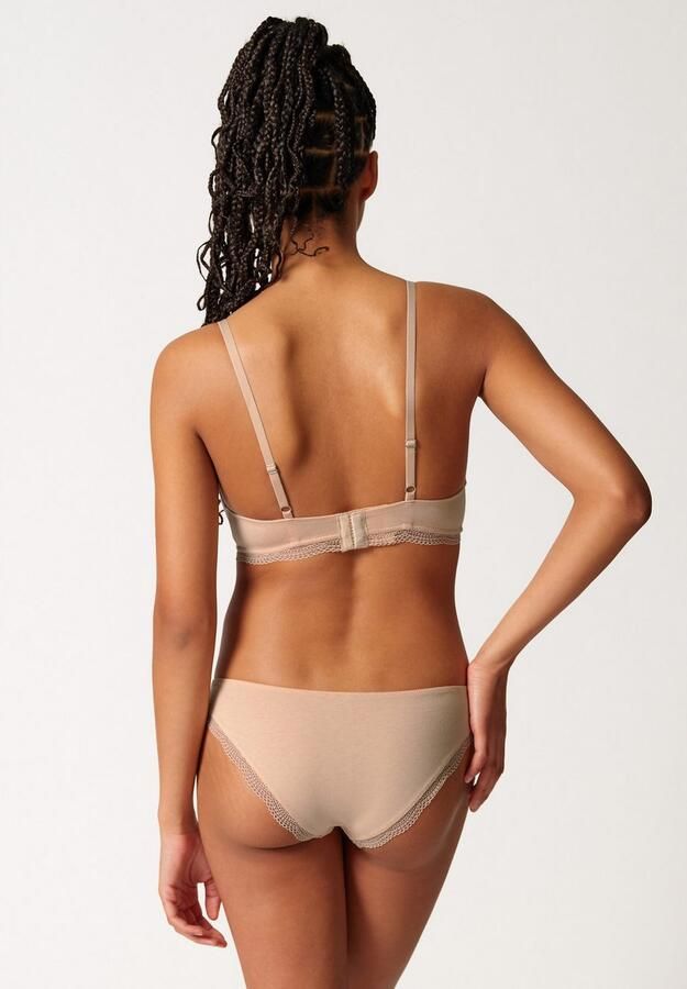 Skiny Soft-bh Classicotton V-hals uitneembare pads comfortabel katoenmix zonder beugel - Foto 3