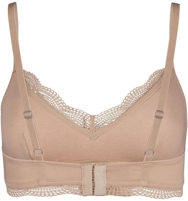 Skiny Soft-bh Classicotton V-hals uitneembare pads comfortabel katoenmix zonder beugel - Foto 4