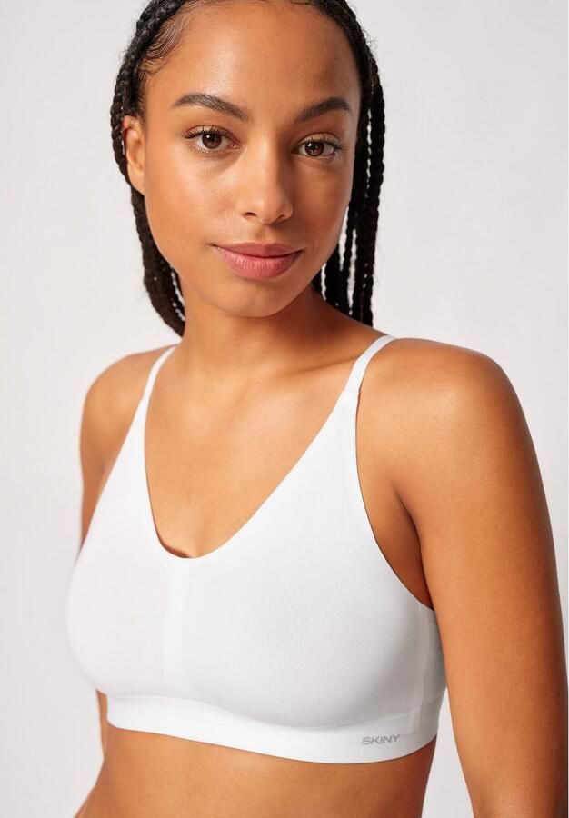 Skiny Soft-bh Smartouch uitneembare pads zacht strijkvrij elastisch viscosemix