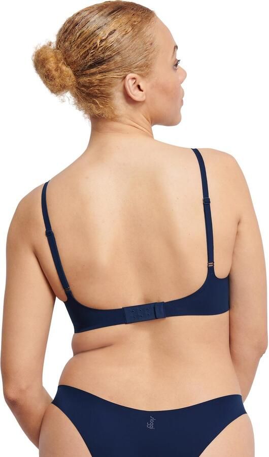 Sloggi Beugelloze-bh ZERO Feel 2.0 uitneembare pads microvezel elastisch verstelbare bandjes - Foto 3