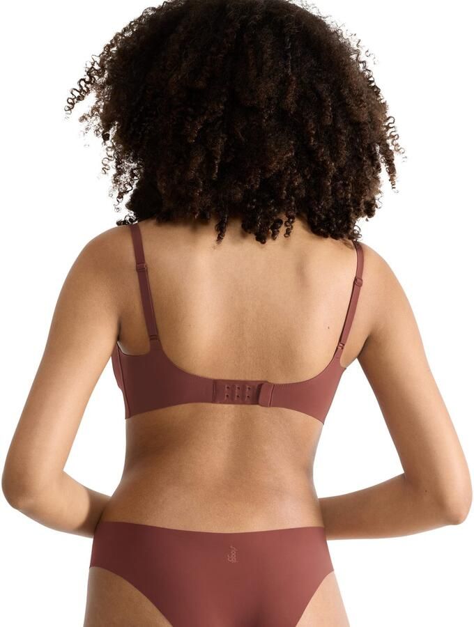 Sloggi Beugelloze-bh ZERO Feel 2.0 uitneembare pads microvezel elastisch verstelbare bandjes - Foto 5