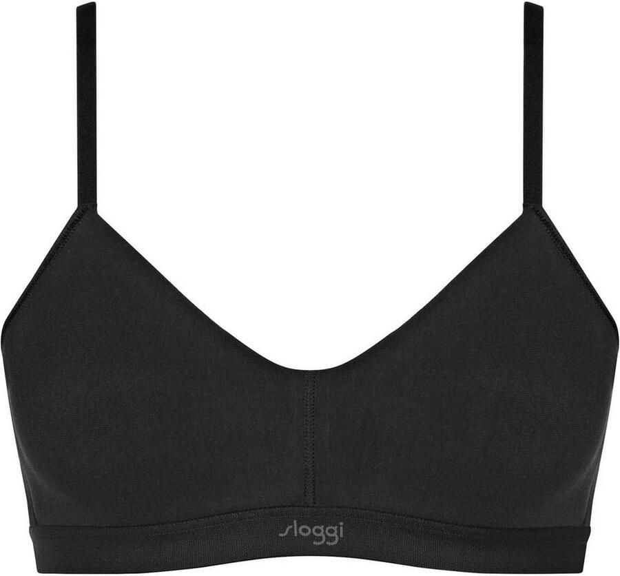Sloggi Bh met steuncups EVER Ease temperatuurregulerend v-hals zacht katoenmix (set 1-delig) - Foto 6