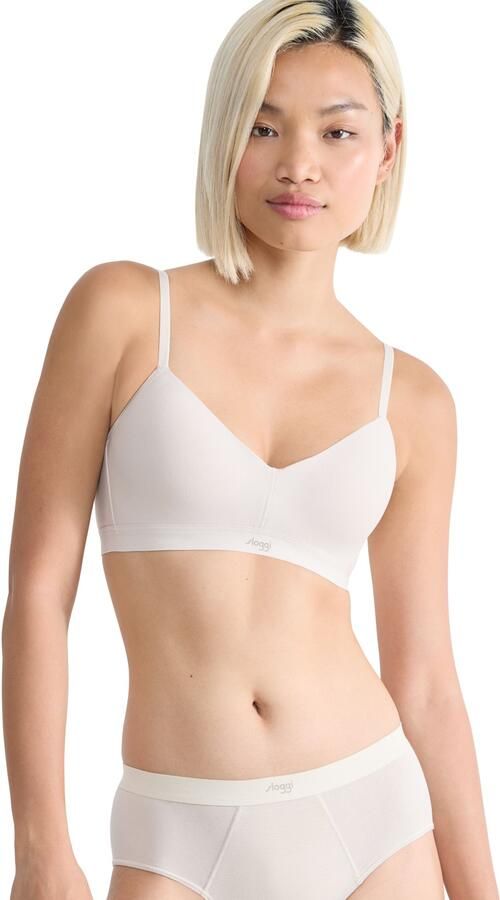 Sloggi Bh met steuncups EVER Ease temperatuurregulerend v-hals zacht katoenmix (set 1-delig) - Foto 5