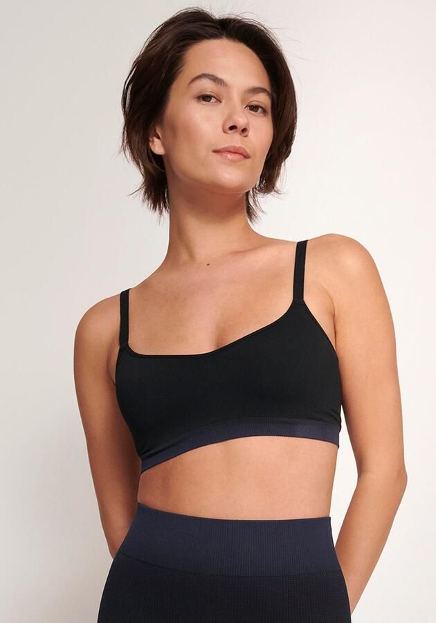 Sloggi Bh zonder beugels Ever Infused Aloe geribbelde stretch onderborstband zacht (1-delig) - Foto 7