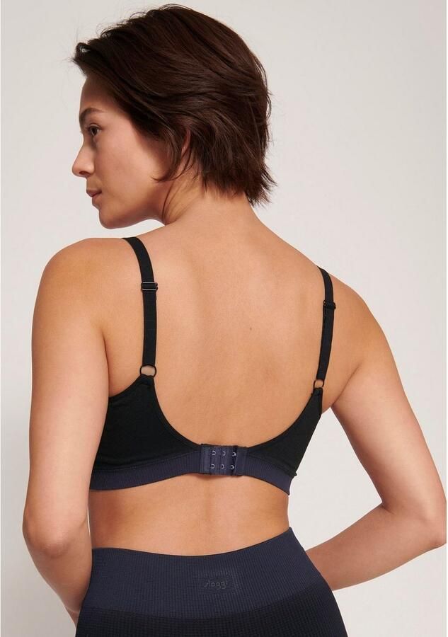 Sloggi Bh zonder beugels Ever Infused Aloe geribbelde stretch onderborstband zacht (1-delig) - Foto 5