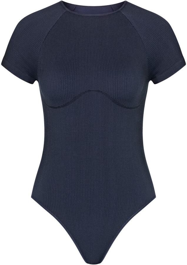 Sloggi Body Ever Infused Aloe Korte mouwen zacht geribbeld naadloos rondgebreid ronde hals - Foto 2