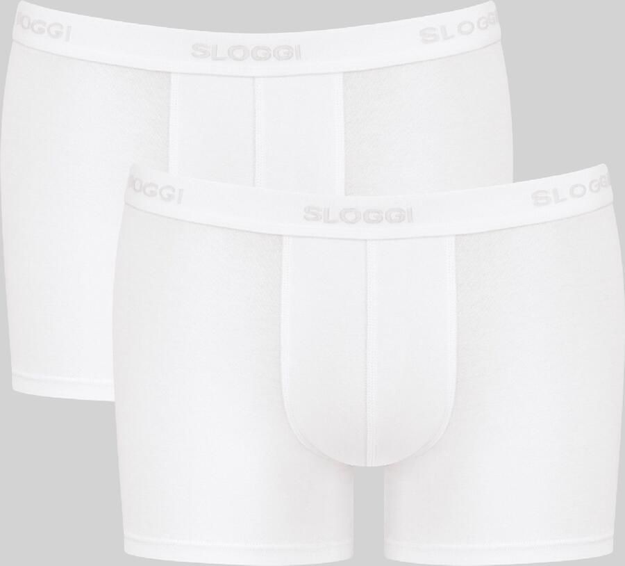 Sloggi Boxershort Men 24 7 zacht ademend katoenmix elastisch soft-band (Set van 2) - Foto 5