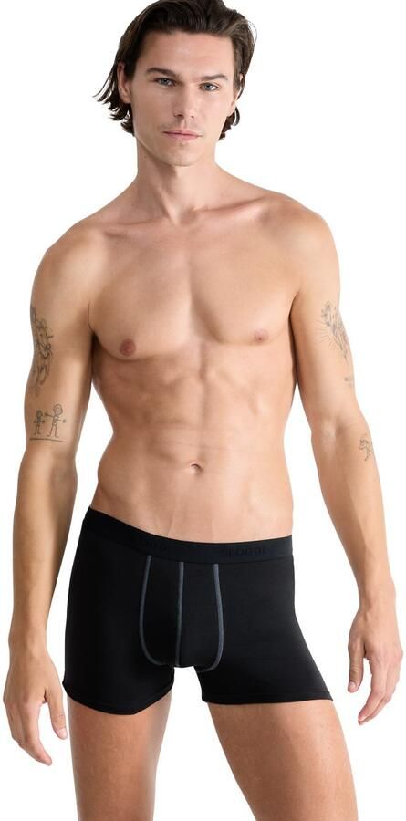 Sloggi Boxershort Men 24 7 zacht ademend katoenmix elastisch soft-band (Set van 2) - Foto 2