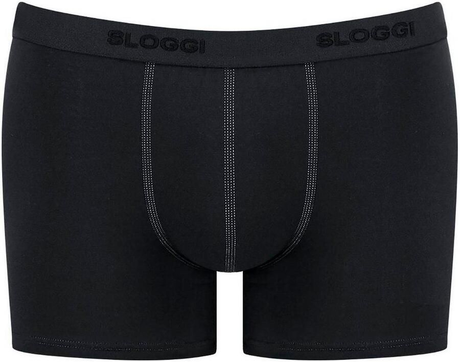 Sloggi Boxershort Men 24 7 zacht ademend katoenmix elastisch soft-band (Set van 2)