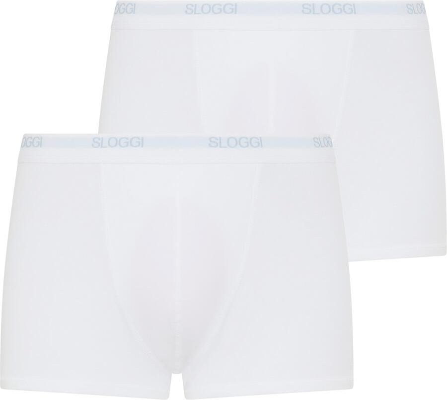 Sloggi Boxershort Men Basic Single jersey katoenmix zonder ingreep (Set van 2)