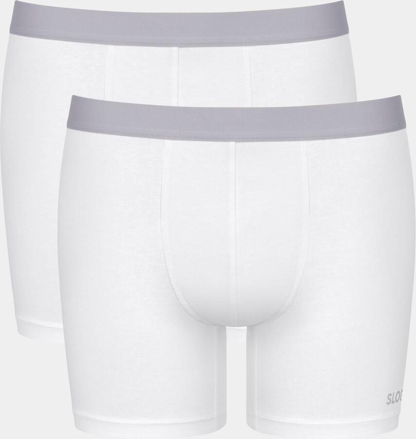 Sloggi Boxershort Men GO ABC 2.0 langere pijp katoenmix zacht elastische band (Set van 2) - Foto 7