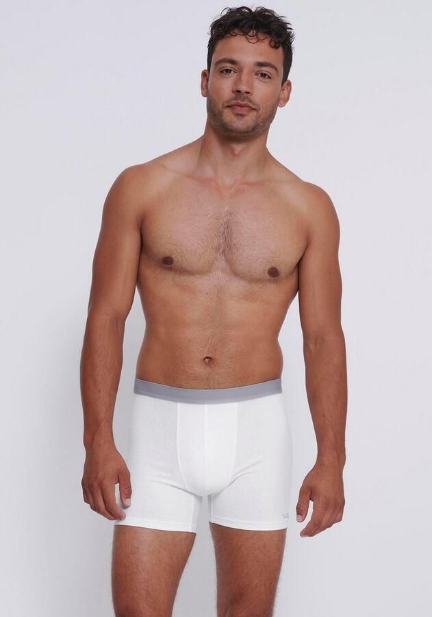 Sloggi Boxershort Men GO ABC 2.0 langere pijp katoenmix zacht elastische band (Set van 2) - Foto 3