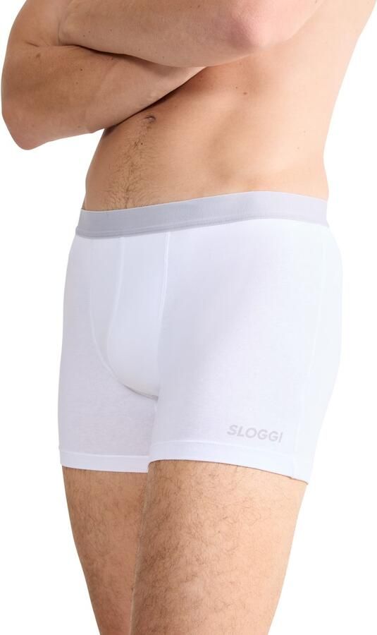 Sloggi Boxershort Men GO ABC 2.0 langere pijp katoenmix zacht elastische band (Set van 2) - Foto 5