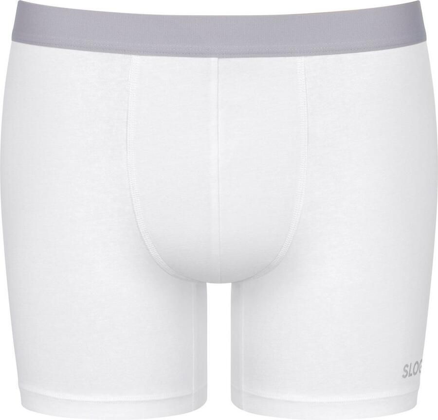 Sloggi Boxershort Men GO ABC 2.0 langere pijp katoenmix zacht elastische band (Set van 2)