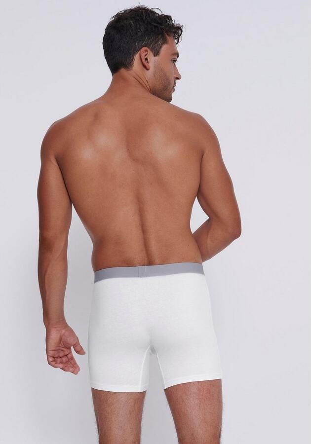 Sloggi Boxershort Men GO ABC 2.0 langere pijp katoenmix zacht elastische band (Set van 2) - Foto 4