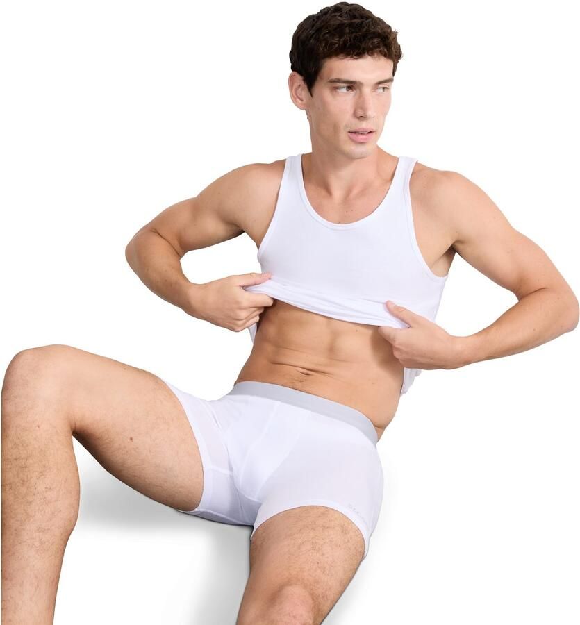 Sloggi Boxershort Men GO ABC 2.0 langere pijp katoenmix zacht elastische band (Set van 2) - Foto 2