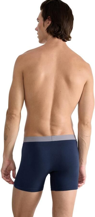 Sloggi Boxershort Men GO ABC 2.0 langere pijp katoenmix zacht elastische band (Set van 2) - Foto 6