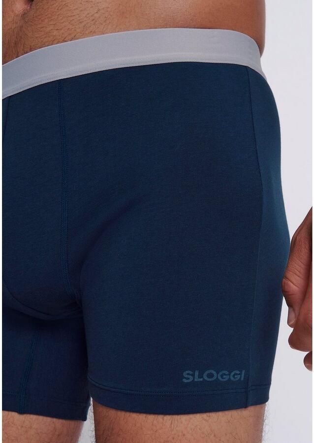Sloggi Boxershort Men GO ABC 2.0 langere pijp katoenmix zacht elastische band (Set van 2) - Foto 4