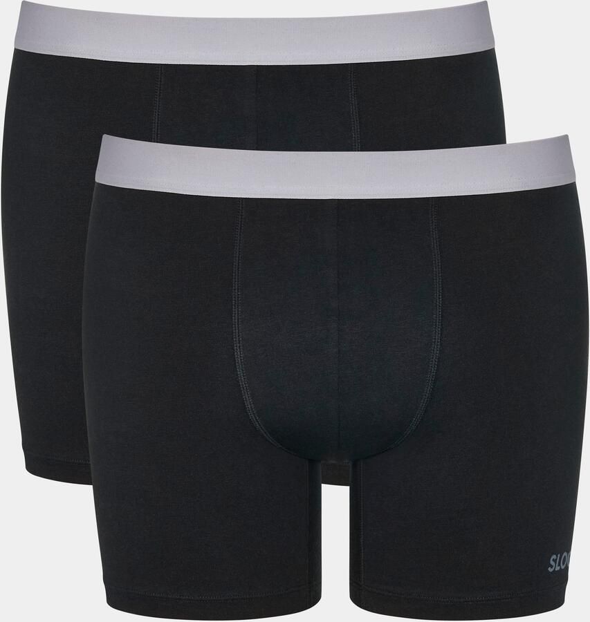 Sloggi Boxershort Men GO ABC 2.0 langere pijp katoenmix zacht elastische band (Set van 2) - Foto 9