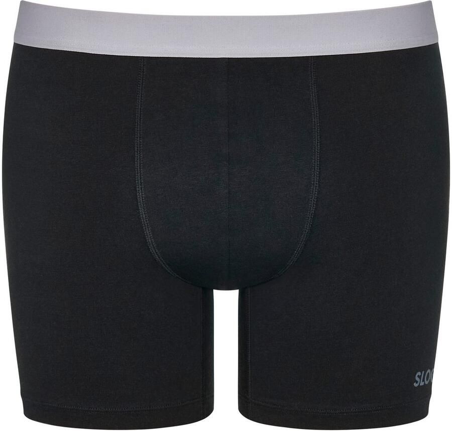 Sloggi Boxershort Men GO ABC 2.0 langere pijp katoenmix zacht elastische band (Set van 2) - Foto 3