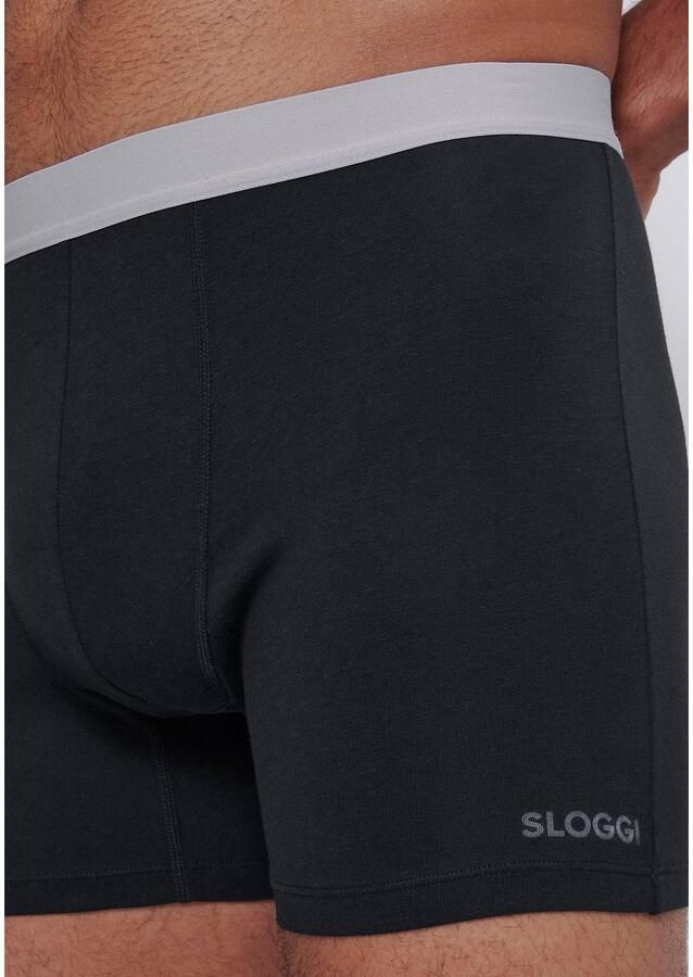 Sloggi Boxershort Men GO ABC 2.0 langere pijp katoenmix zacht elastische band (Set van 2) - Foto 5