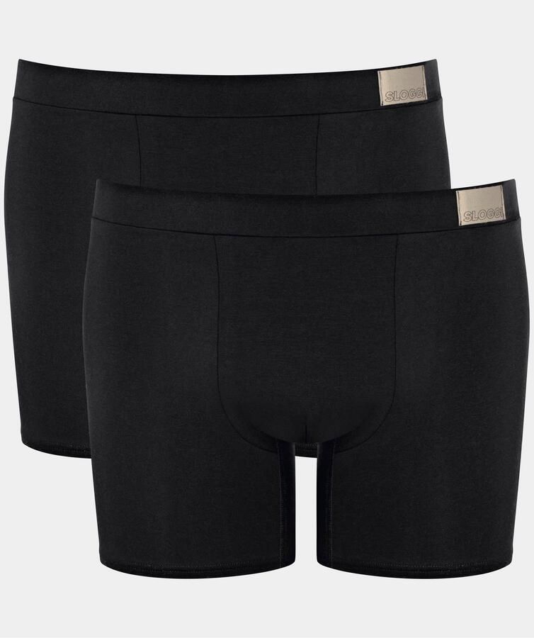 Sloggi Boxershort Men GO Natural met lange pijp nauwsluitend. zonder ingreep (Set van 2) - Foto 10