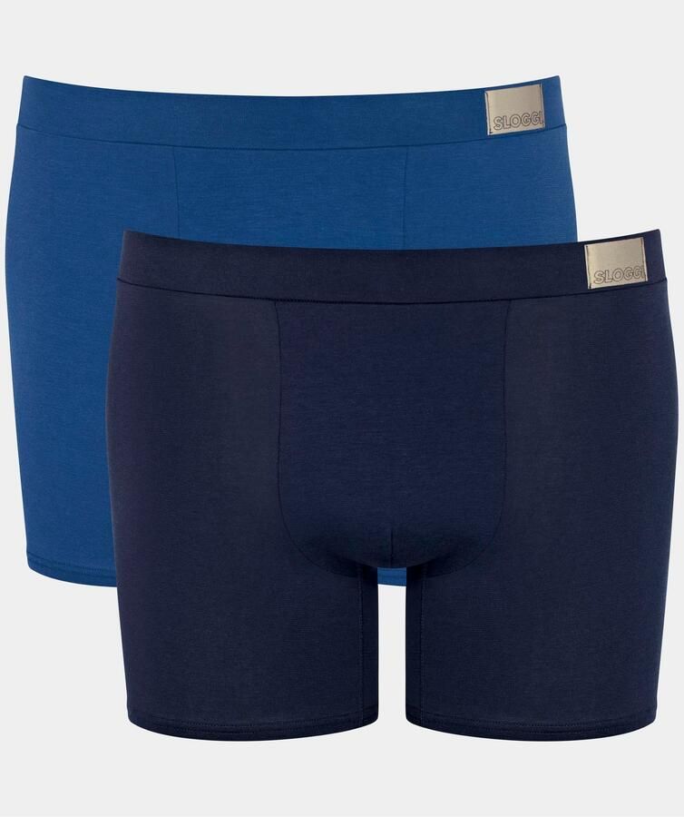Sloggi Boxershort Men GO Natural met lange pijp nauwsluitend. zonder ingreep (Set van 2) - Foto 11