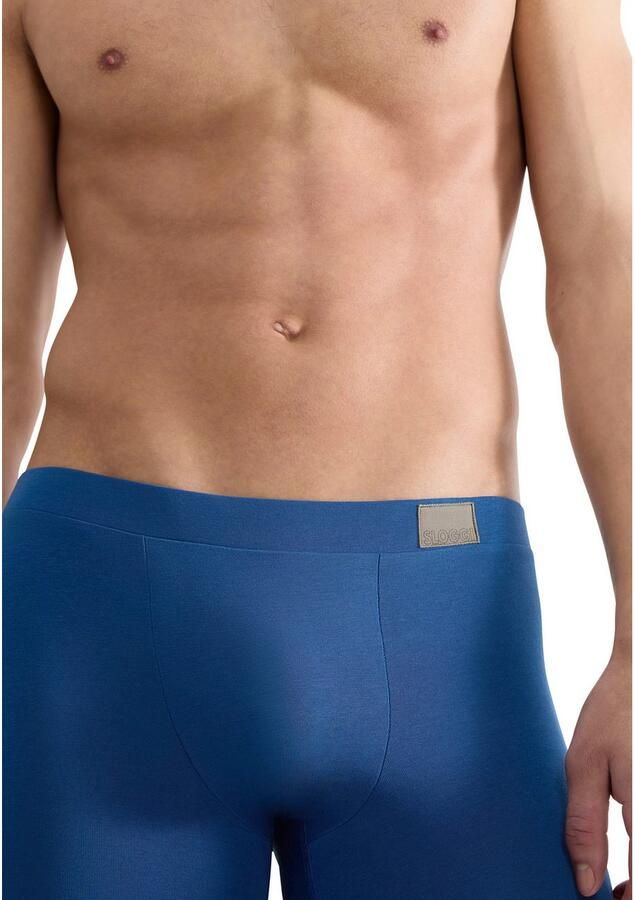 Sloggi Boxershort Men GO Natural met lange pijp nauwsluitend. zonder ingreep (Set van 2) - Foto 5
