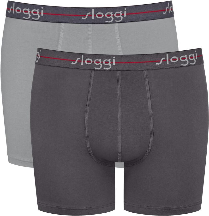 Sloggi Boxershort Men Start elastische band met logo zonder opening (Set van 2) - Foto 7