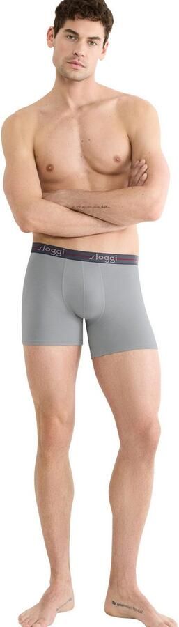 Sloggi Boxershort Men Start elastische band met logo zonder opening (Set van 2) - Foto 6