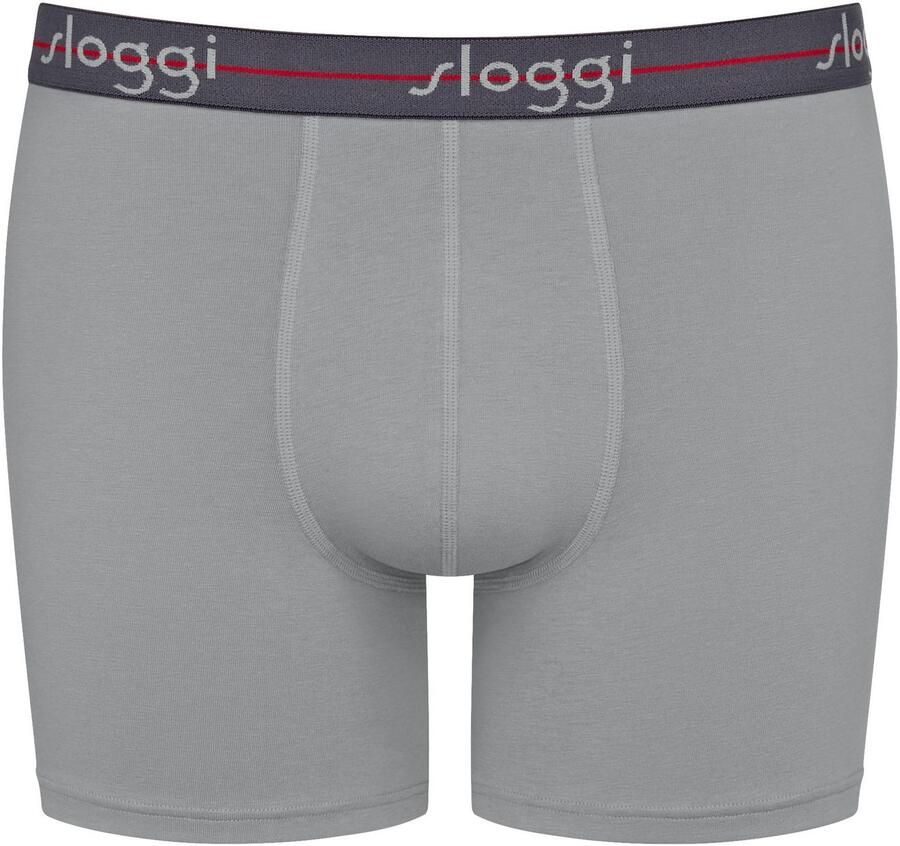 Sloggi Boxershort Men Start elastische band met logo zonder opening (Set van 2)