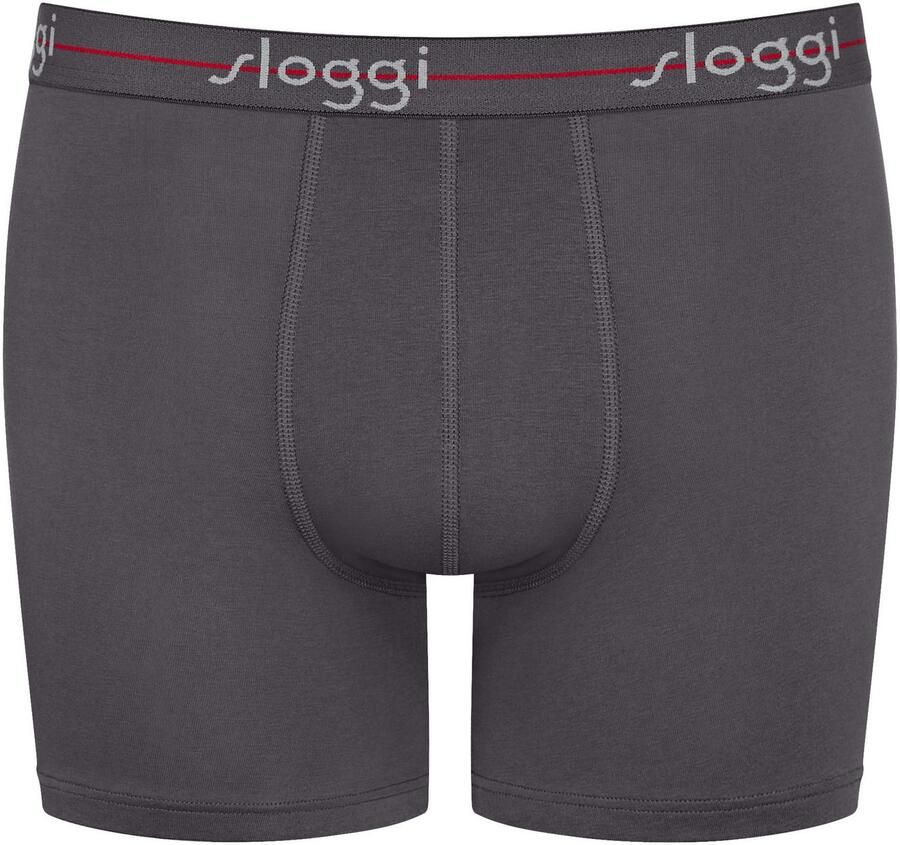 Sloggi Boxershort Men Start elastische band met logo zonder opening (Set van 2) - Foto 2
